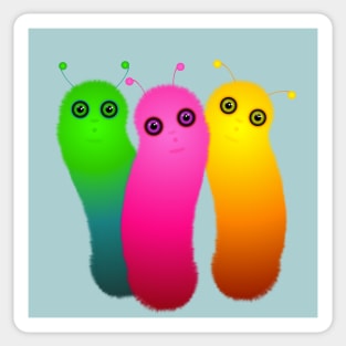 Caterpillars.2. Sticker